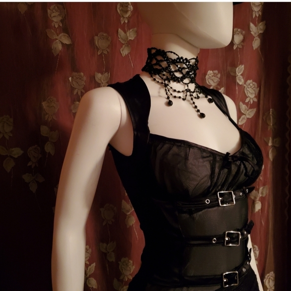 🖤VNTG Lip Service Very Rare Steampunk Gown in Mint Condition! 🖤 - Picture 16 of 16